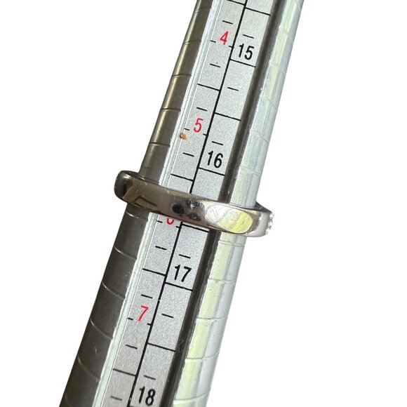 STS Sterling Silver Peridot Cocktail Ring Size 6 - Picture 5 of 6